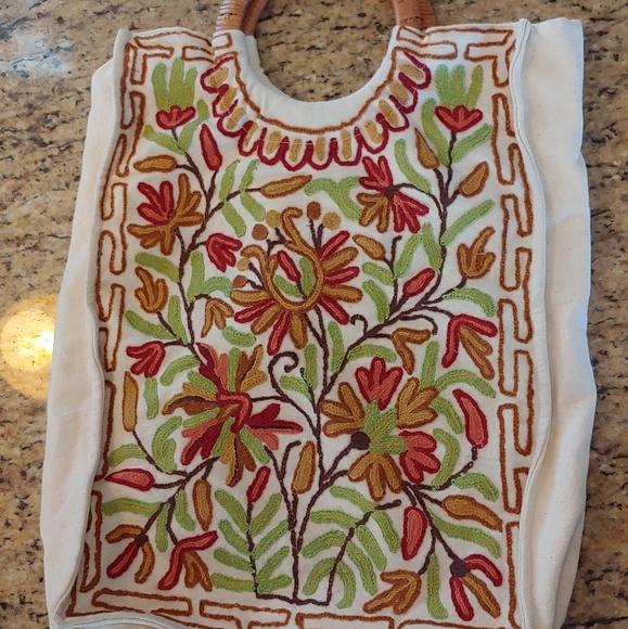 Vintage boho handbag - Picture 3 of 5